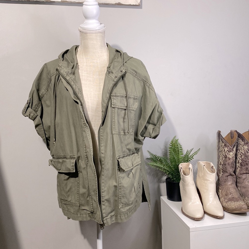 15hooded Fall Utility Jacket - image 2